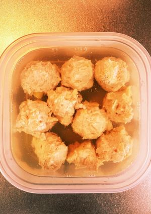 作り置き、鶏団子-レシピのメイン写真