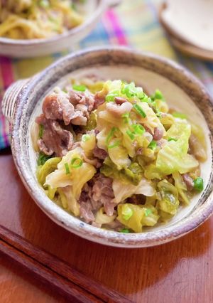 豚こまとキャベツの旨煮♩-レシピのメイン写真