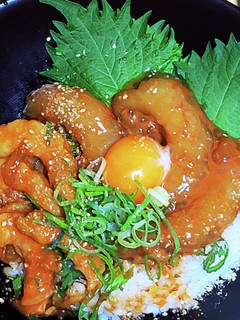 赤エビお刺身de超簡単!絶品ユッケ丼-レシピのメイン写真