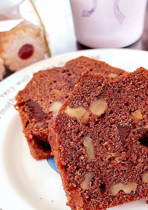 簡単!オレンジ!ココアパウンドケーキ!-レシピのメイン写真