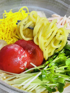 食べやすい・冷やし中華(タレ混ぜ混ぜ)-レシピのメイン写真