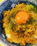 天つゆ丼●揚げ玉/天かす活用節約レシピ