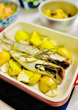 イワシのハーブ焼き-レシピのメイン写真