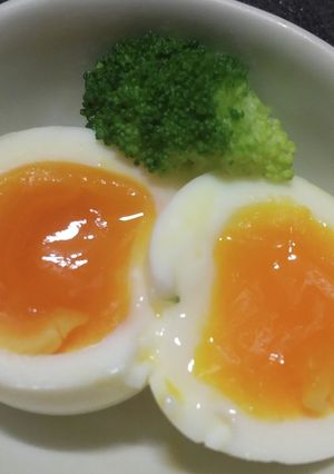 半熟玉子(メモ)-レシピのメイン写真