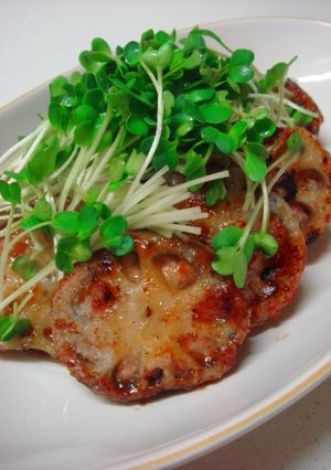 シャキシャキ♪れんこんのはさみ焼き♪-レシピのメイン写真