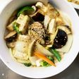 肉無豆腐簡単コク旨味噌ラーメン味野菜炒め