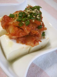 いつもの冷奴に飽きたら✿キムチ冷奴-レシピのメイン写真