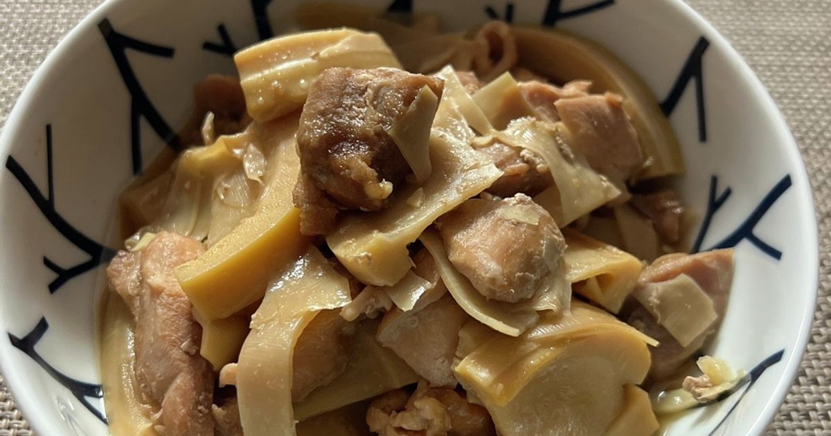 ホットクックで簡単！鶏と筍の煮物 by ちゃこCOOK 【クックパッド
