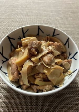 ホットクックで簡単！鶏と筍の煮物-レシピのメイン写真