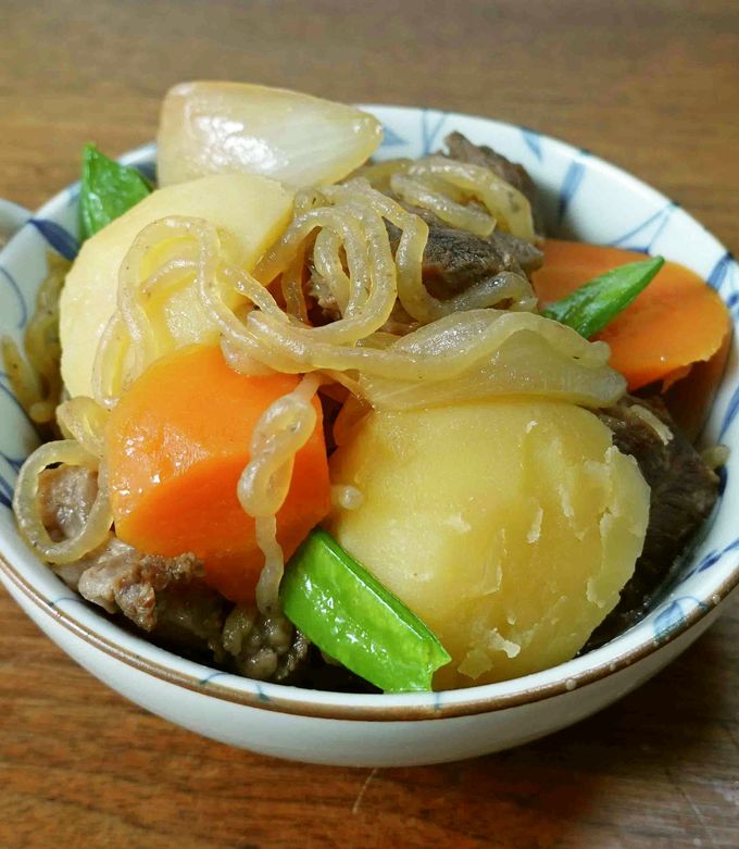 牛すね肉（カレー用角切り肉）で肉じゃが-レシピのメイン写真