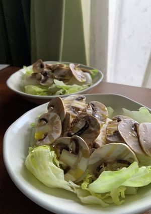 マッシュルームと豆腐のサラダ-レシピのメイン写真