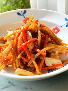 絶品!鶏きんぴら丼♡レンチン簡単-レシピのメイン写真
