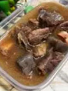 我が家風 すじ肉煮込み-レシピのメイン写真