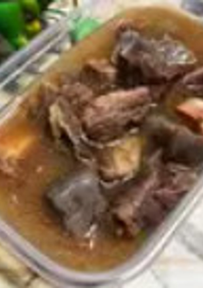 我が家風　すじ肉煮込み-レシピのメイン写真