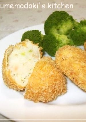 混ぜるだけ！ 鮭フレークとネギのコロッケ-レシピのメイン写真