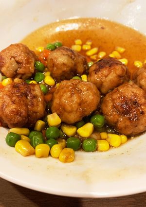 みたらしあんのミートボール-レシピのメイン写真
