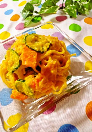 かぼちゃのスパゲッティサラダ☆彡-レシピのメイン写真