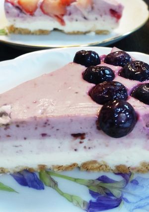 レアチーズケーキ（ジャム活用）-レシピのメイン写真