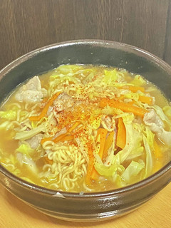 サッポロ一番みそラーメン・焦がしニンニク-レシピのメイン写真
