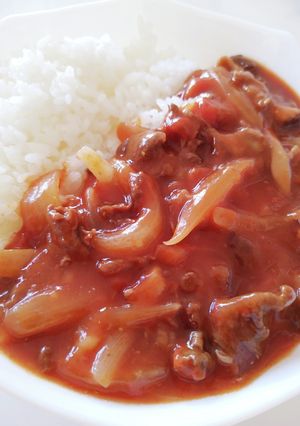 フレッシュトマトのハヤシライス-レシピのメイン写真