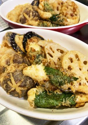 シンプル！美味！鶏ササミの大葉巻き天ぷら-レシピのメイン写真