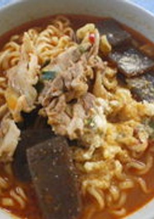 意外な組み合わせ！インスタントラーメン-レシピのメイン写真
