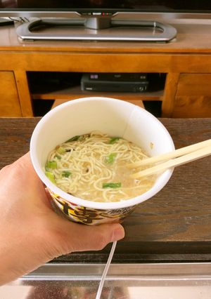 超簡単！うまくて安い博多とんこつラーメン-レシピのメイン写真