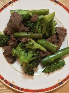 牛肉とアスパラのオイスターソース炒め-レシピのメイン写真