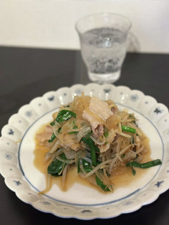 豚バラ野菜オイスターソース炒め-レシピのメイン写真