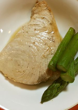 めかじきとアスパラのごま油ぽん酢焼き-レシピのメイン写真