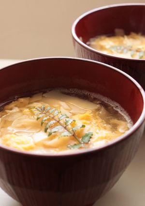 美味♪簡単♪春限定♪姫皮のかきたま汁-レシピのメイン写真