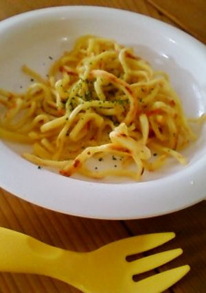 こどものおやつカリカリチーズめん-レシピのメイン写真