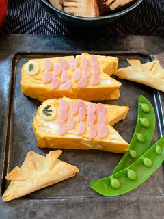 ワンタンの皮でパリパリ兜♡-レシピのメイン写真