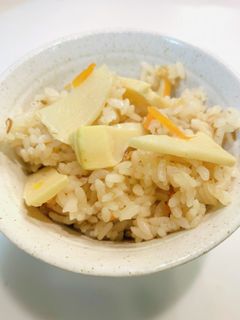 なめ茸と筍の簡単炊き込みご飯-レシピのメイン写真