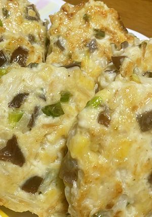 俺流！鶏ムネ挽き肉の中華ハンバーグ-レシピのメイン写真