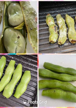 そら豆の塩焼き（2023）-レシピのメイン写真