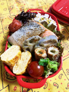 5/6 ヨッチャン☆鮭弁-レシピのメイン写真