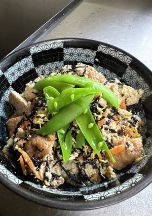 ひじき煮の卵とじ-レシピのメイン写真