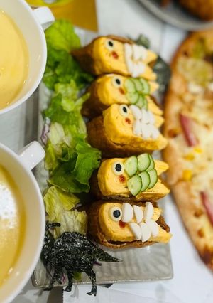 簡単　鯉のぼりお稲荷さん-レシピのメイン写真