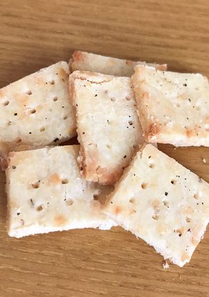 米粉で^ ^香ばし玉ねぎチーズクッキー-レシピのメイン写真