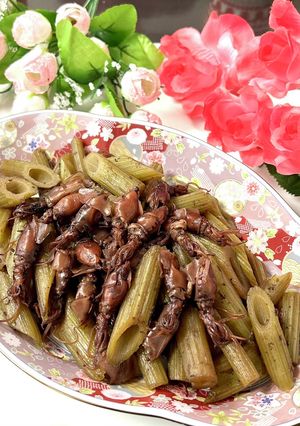 フキとホタルイカの煮物-レシピのメイン写真