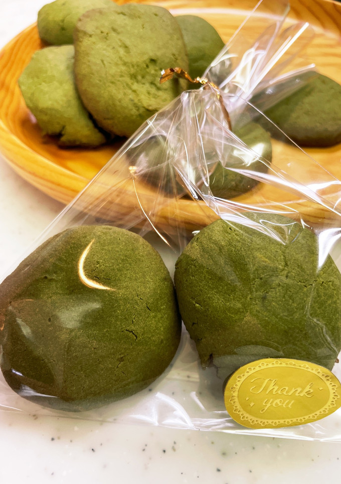 無添加　抹茶クッキー　米粉使用-レシピのメイン写真