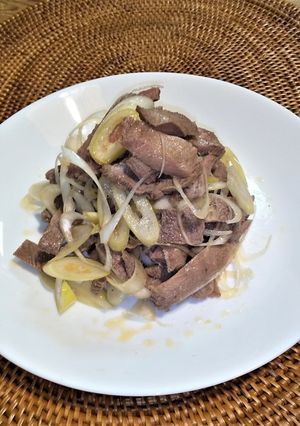 牛タンと長ねぎでナムル風-レシピのメイン写真