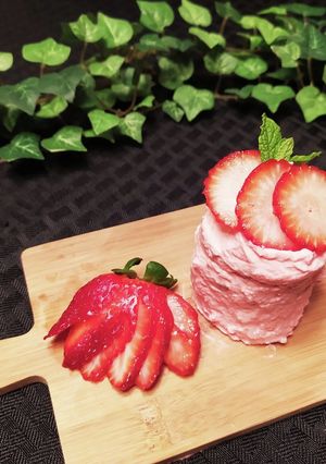 焼かないイチゴケーキ-レシピのメイン写真