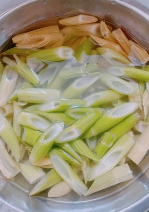 身体にいい山菜♪イタドリの下処理方法-レシピのメイン写真
