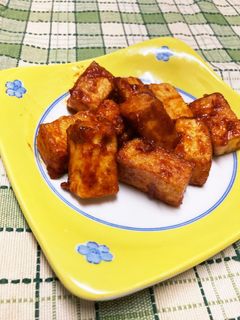 厚揚げで♥ご飯が進むピリケチャ炒め-レシピのメイン写真