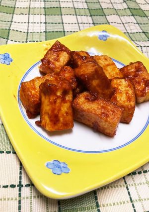 厚揚げで♥ご飯が進むピリケチャ炒め-レシピのメイン写真