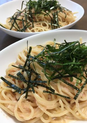 旨みアップの❤明太子クリームパスタ-レシピのメイン写真