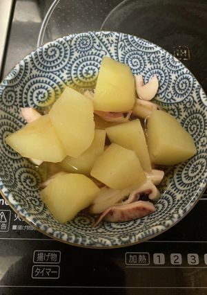 イカとほくほく新じゃがの煮物-レシピのメイン写真