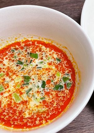 ピリ辛つけうどん-レシピのメイン写真